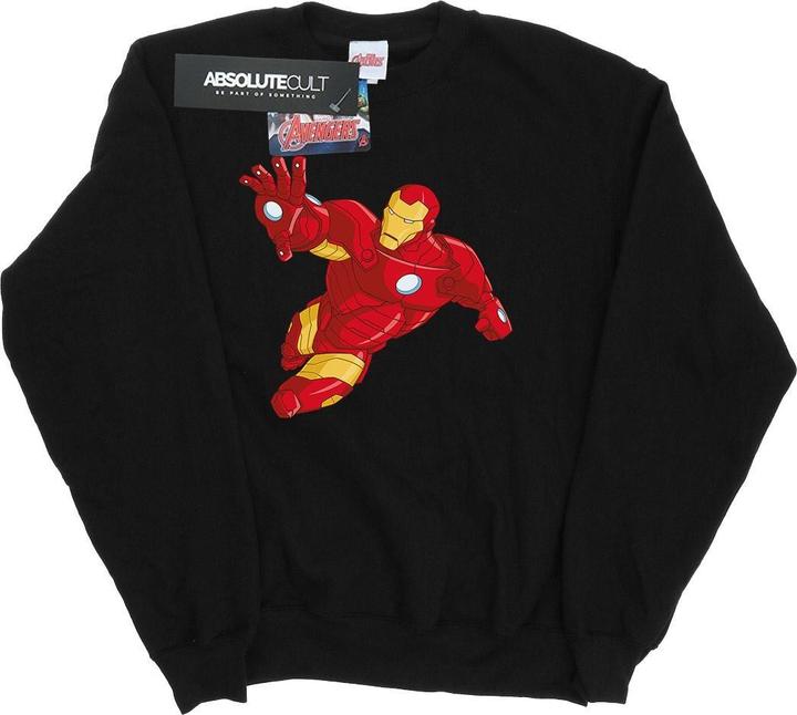 Immagine prodotto Iron Man Simple Felpa Ragazze (152, 158)