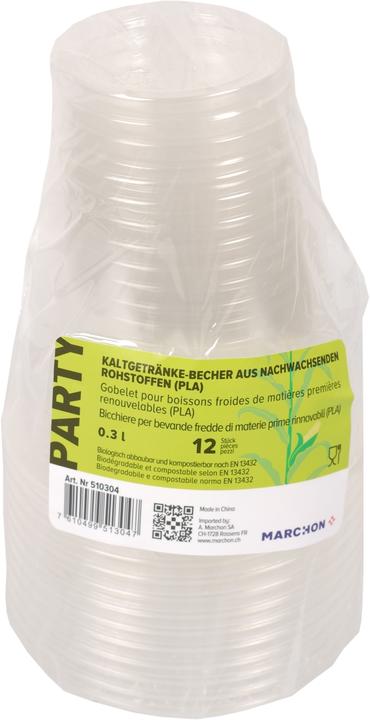 Image du produit Party Gobelet 3dl clair (12 x)
