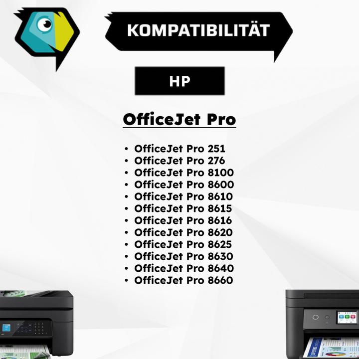 Image du produit Inkadoo Druckerpatrone greenline ersetzt HP CN 046 AE / 951XL Tintenpatrone, cyan