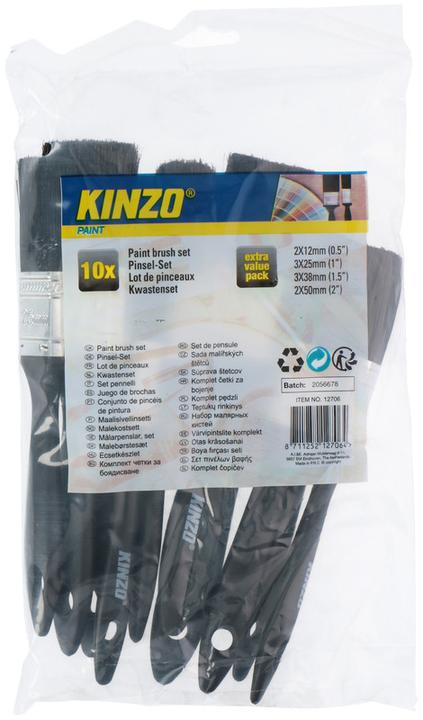 Actual product image Kinzo Flat brush set (12 mm)