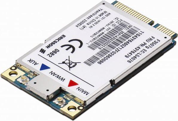 Actual product image Lenovo ThinkPad Mobile Broadband Global Wireless WAN (WWAN)