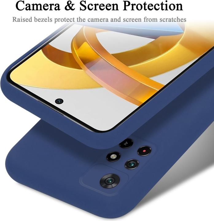 Produktbild Cadorabo TPU Liquid Silicone Case Hülle für Xiaomi POCO M4 PRO 5G (Xiaomi Poco M4 Pro 5G)