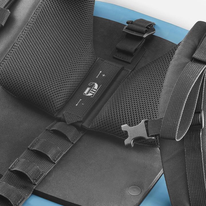 Produktbild Wedze Schlitten-Rucksack Erwachsene - Reverslide 900 grau