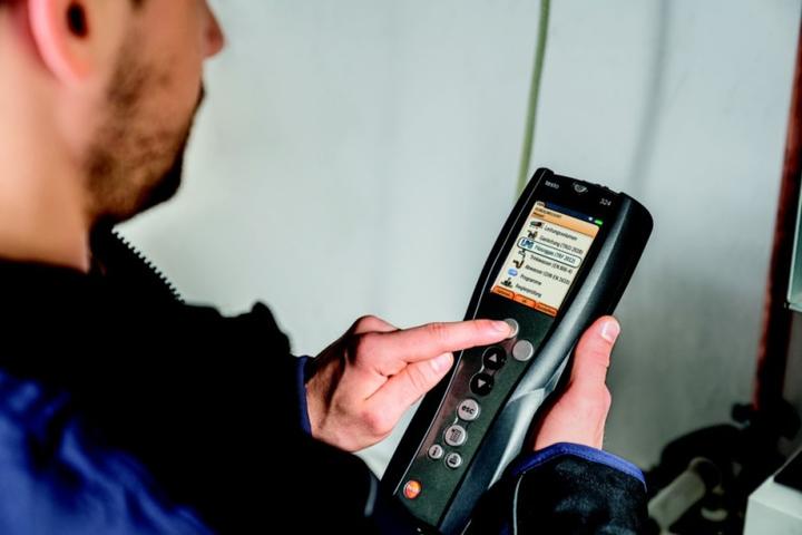 Productafbeelding Testo 0563 3240 71 Druklekmeter Profi Set 324 Gas+Wa
