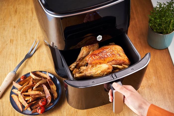 Immagine prodotto OBH Nordica FW2018S0 Friggitrice Singola 6,5 L Stand-alone Friggitrice ad aria calda Nero