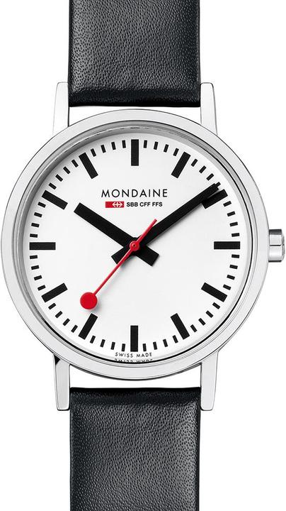 Immagine prodotto Mondaine Classico - Spazzolato vegano (Orologio da polso analogico, Fatto in Svizzera, 30 mm)