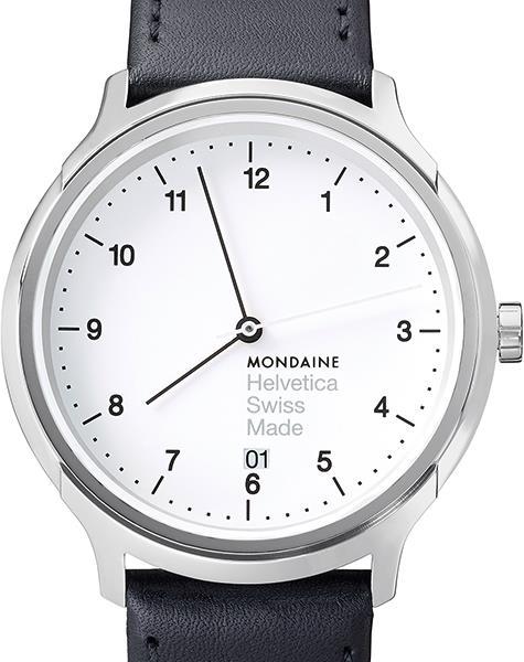 Actual product image Mondaine Helvetica No1 Regular (Analogue wristwatch, Swiss made, 40 mm)