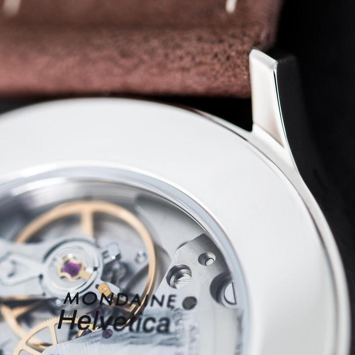 Produktbild Mondaine Helvetica No1 Regular Mechanical (Analoguhr, Swiss Made, 40 mm)