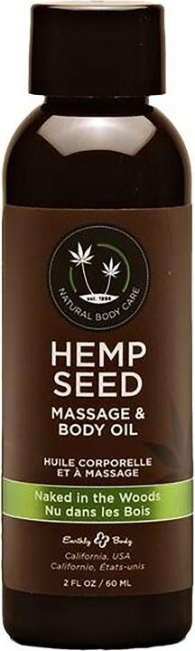 Produktbild Shots Naked in the Woods Massage Oil with White Tea and Ginger Scent - (60 ml)
