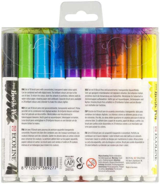 Produktbild Talens Ecoline (Mehrfarbig, 10 x)