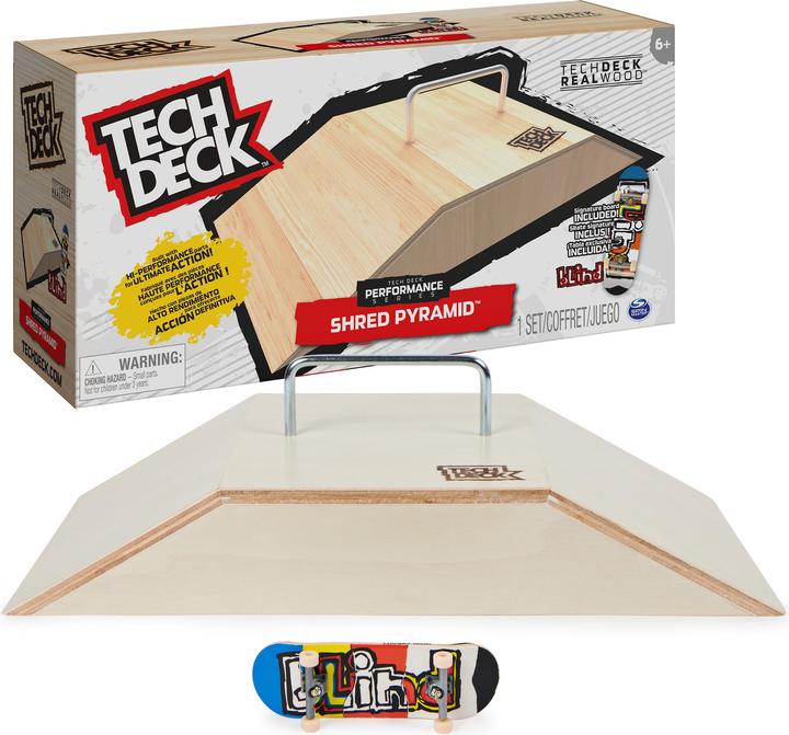 Actual product image Tech Deck - Wood Funbox Ramp (German)