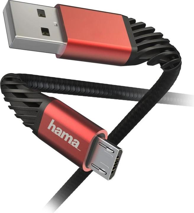 Produktbild Hama Prime Line Charging/Sync "Extreme" (1.50 m, USB 2.0, 5 W)