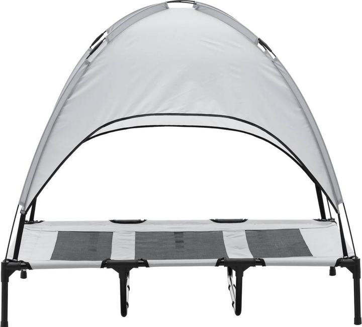 Actual product image Wiesenfield Cat and dog couch with roof - 122.5 x 91.5 x 109 cm - grey (Cat, Dog)