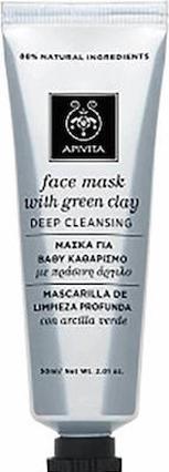 Produktbild Apivita Gesichtsmaske zur Tiefenreinigung mit grüner Tonerde 50ml (50 ml)