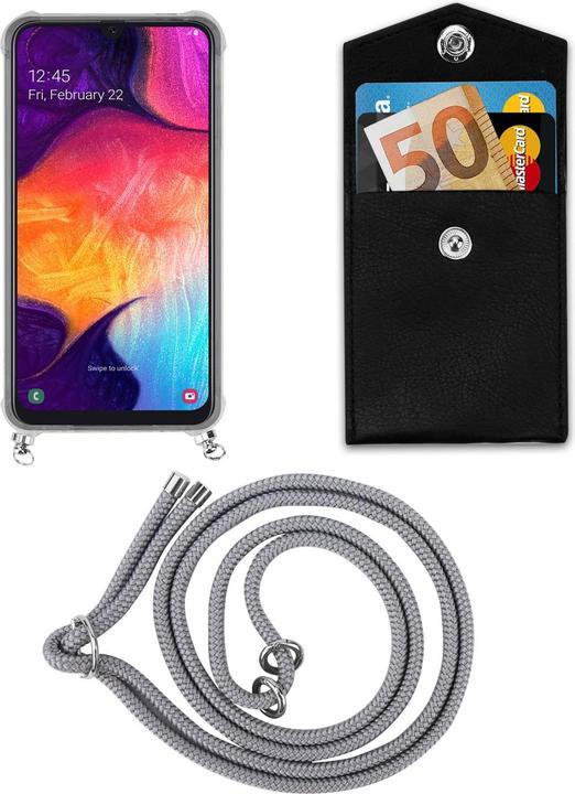 Produktbild Cadorabo TPU Handy Kette SILBER Cover