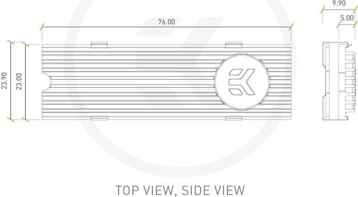 Produktbild EKWB EK-M.2 NVMe Heatsink