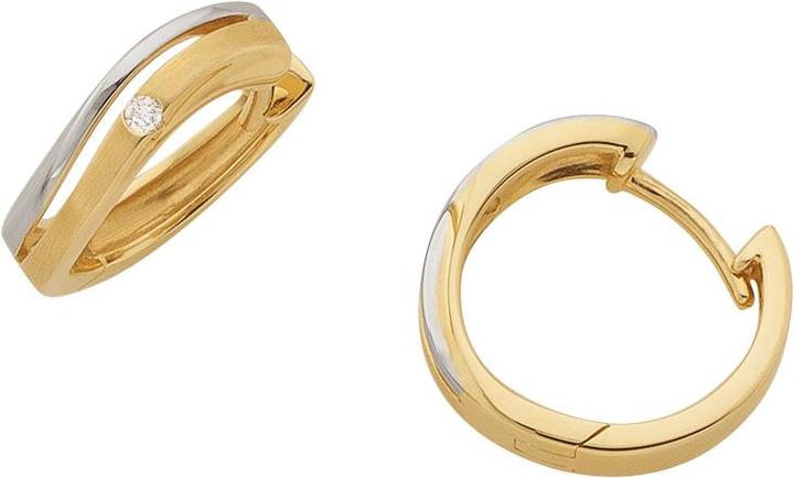 Bijou Classic Ohrschmuck Scharniercreole (Paar) (Gold)