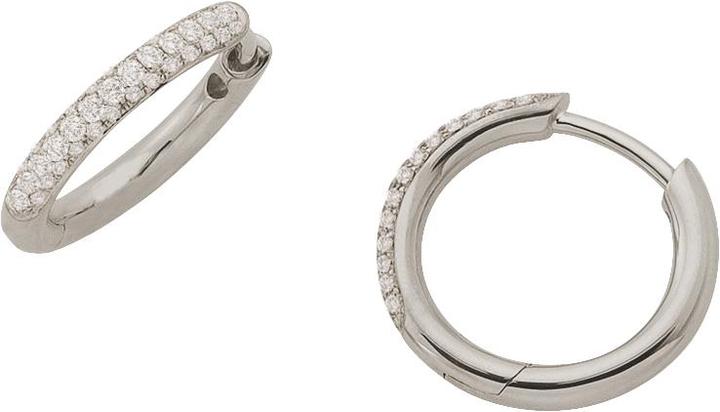 Actual product image Bijou Classic Ohrschmuck Scharniercreole (Paar) (Gold)