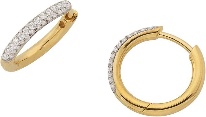 Bijou Classic Ohrschmuck Scharniercreole (Paar) (Gold)