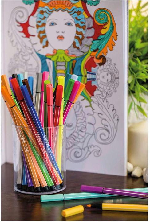 Actual product image STABILO Fibre-tip pen 68 (Sorted, 30 x)