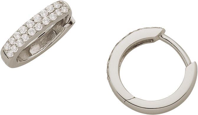 Bijou Classic Ohrschmuck Scharniercreole (Paar) (Gold)