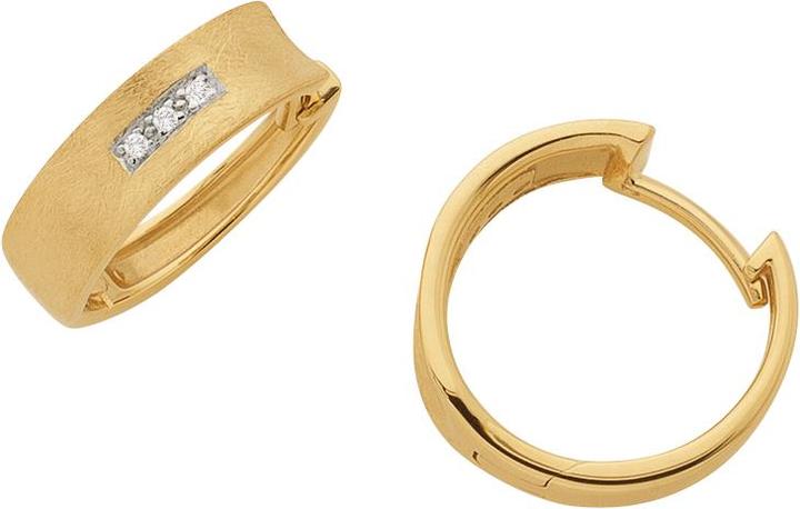Bijou Classic Ohrschmuck Scharniercreole (Paar) (Gold)