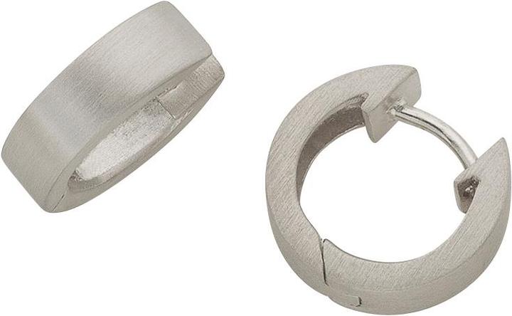 Bijou Classic Ohrschmuck Scharniercreole (Paar) (Silber)