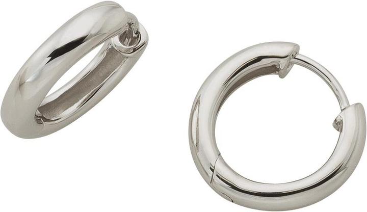 Bijou Classic Ohrschmuck Scharniercreole (Paar) (Silber)