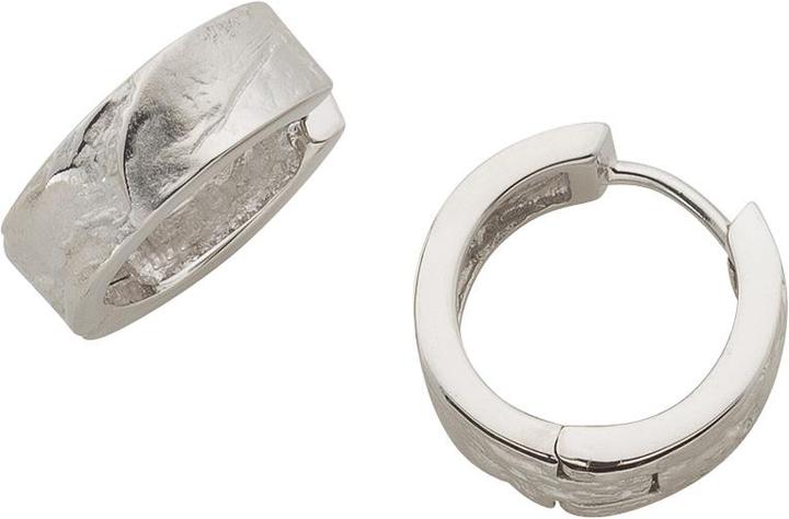 Actual product image Bijou Classic Ohrschmuck Scharniercreole (Paar) (Silver)