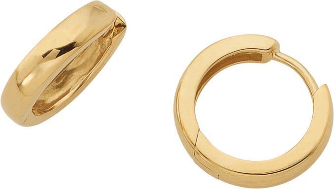 Actual product image Bijou Classic Ohrschmuck Scharniercreole (Paar) (Gold)
