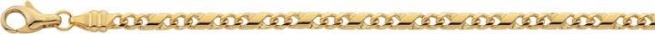 Image du produit Bijou Classic Bracelet 8er-Kette poliert 21 cm (21 cm, Or)
