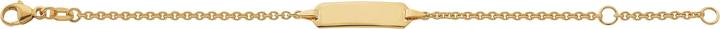 Caroussel ID-Bracelet Rundanker 14 cm (14 cm, Gold)
