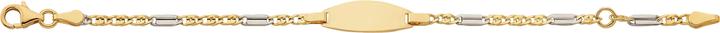 Caroussel ID-Bracelet Fantasie 14 cm (14 cm, Gold)