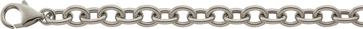 Immagine prodotto Bijou Classic Bracelet Rundanker halbmassiv 19 cm (19 cm, Oro)