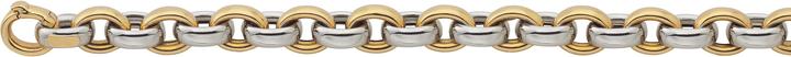 Produktbild Bijou Classic Bracelet Fantasie halbmassiv 19 cm (19 cm, Gold)