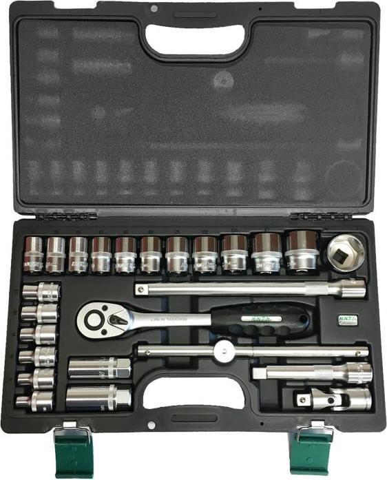 Produktbild Honiton Set Nüsse und Ratsche 25-teilig 1/2