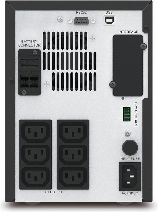 Produktbild APC USV SMV750CAI, 750VA/525W (750 VA, 525 W, Line-Interaktiv USV)