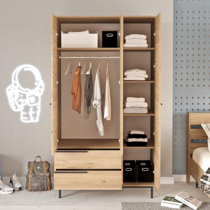 Actual product image Skye Decor Wardrobe (112.5 x 195.5 x 55 cm)