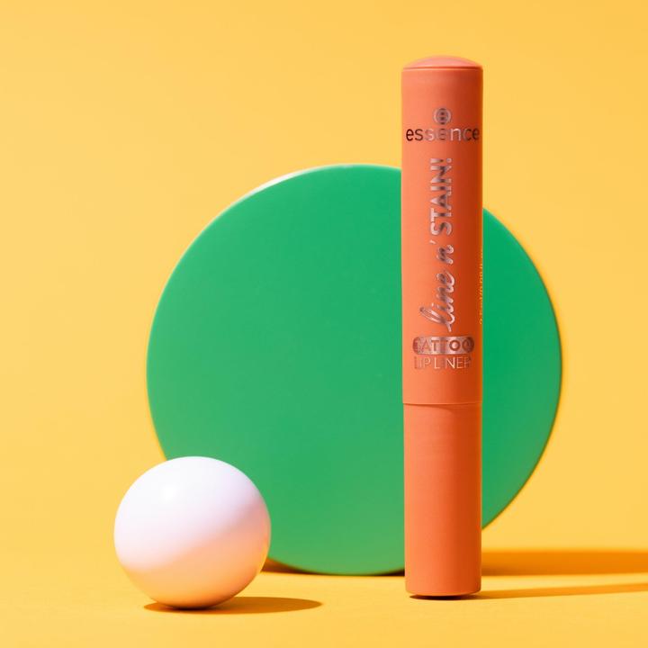 Image du produit essence line n' STAIN! TATTOO LIP LINER crayon à lèvres (02 Must Have Brown)