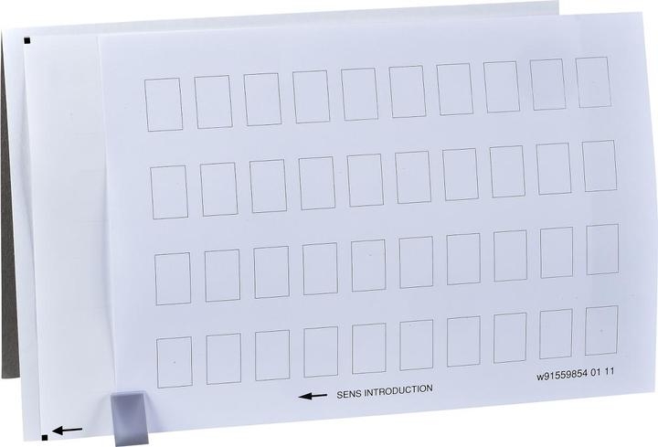 Image du produit Schneider Electric Feuille de 40 étiquettes 18x27mm, p. ZBY5100