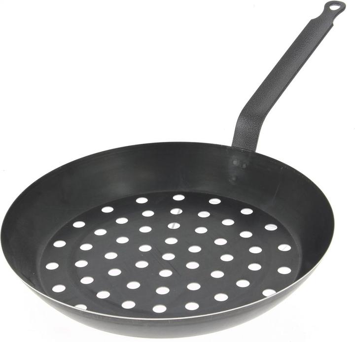 Actual product image de Buyer Chestnut pan (28 cm, Frying pan, Iron)