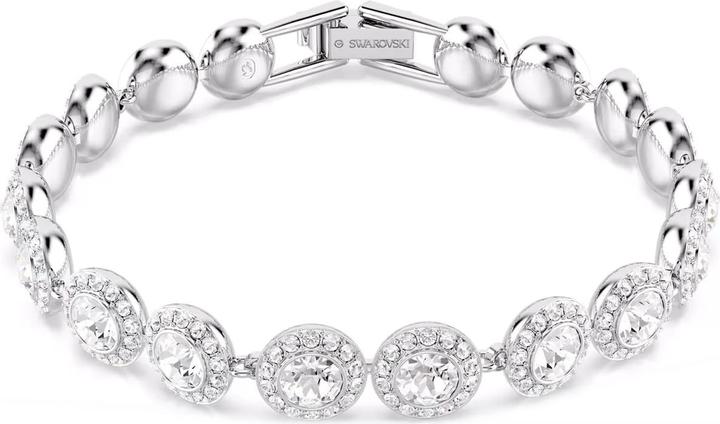 Produktbild Swarovski Una Armband Rundschliff Weiss (17.50 cm, Swarovski Metall)