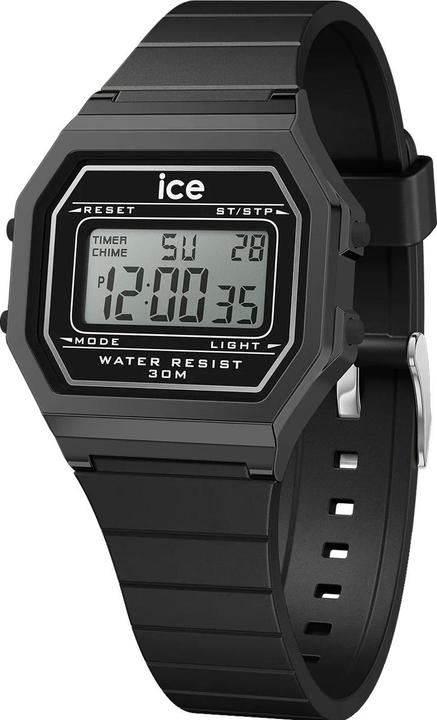 ICE Watch Ice Digit Retro Schwarz Small (Digitaluhr, 32 mm)