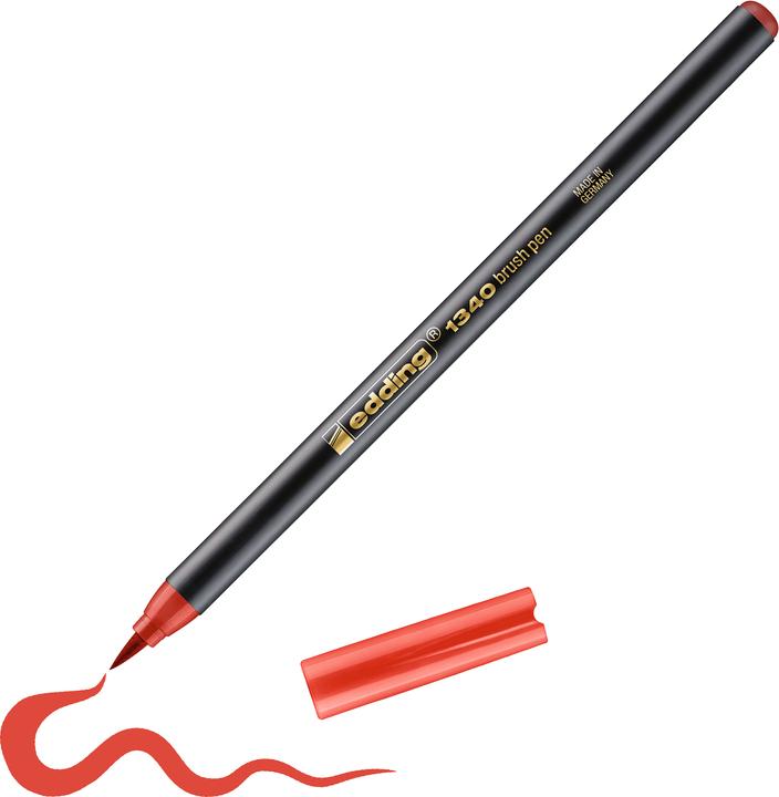Actual product image Edding Brushpen 1340 (Red, 1 x)