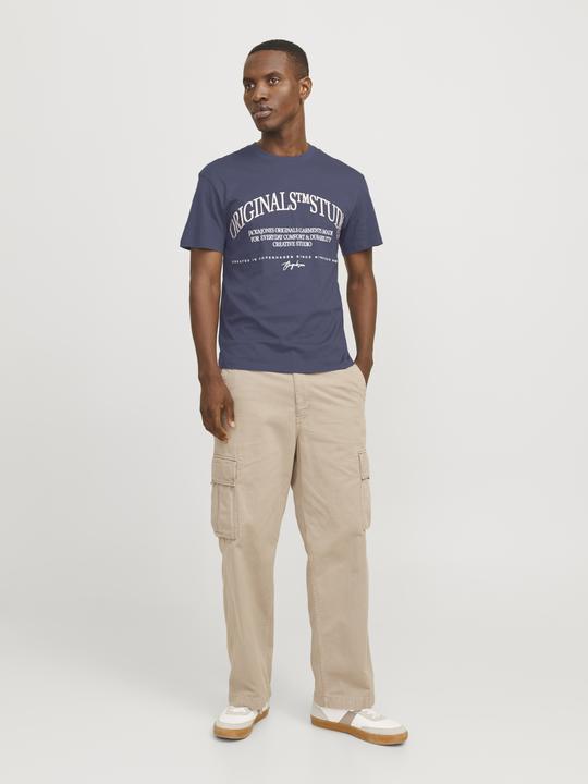 Actual product image Jack & Jones Printed round neck T-shirt T-shirt (XS)