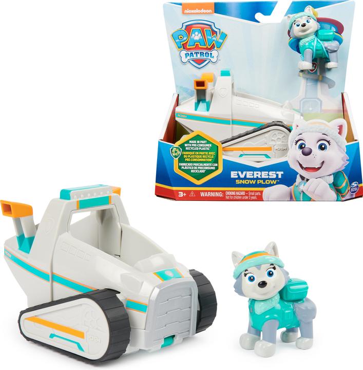 Spin Master Paw Patrol - Schneemobil mit Everest-Figur