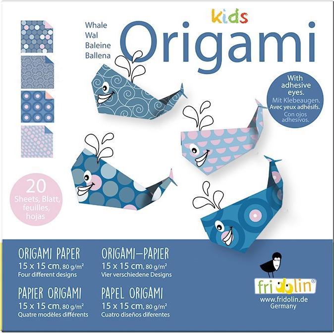 Actual product image Fridolin Folding Paper Origami Wal-1 15x15