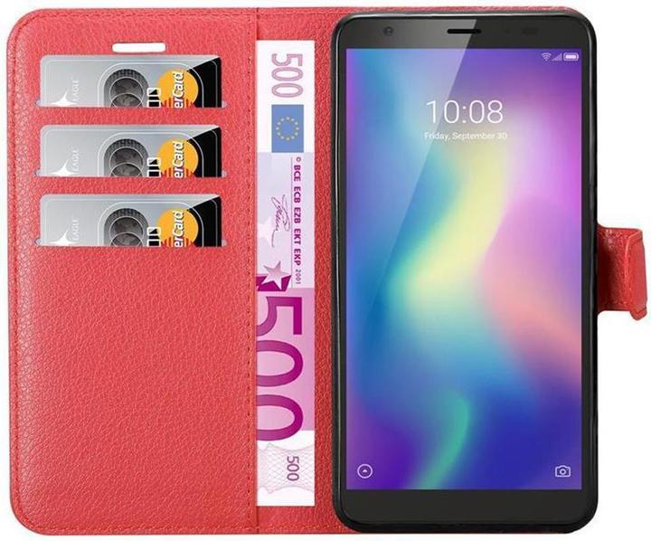 Actual product image Cadorabo Book with stand function cover (ZTE Blade A5)