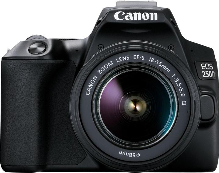 Canon EOS 250D (18 - 55 mm, 24.10 Mpx, APS-C / DX)