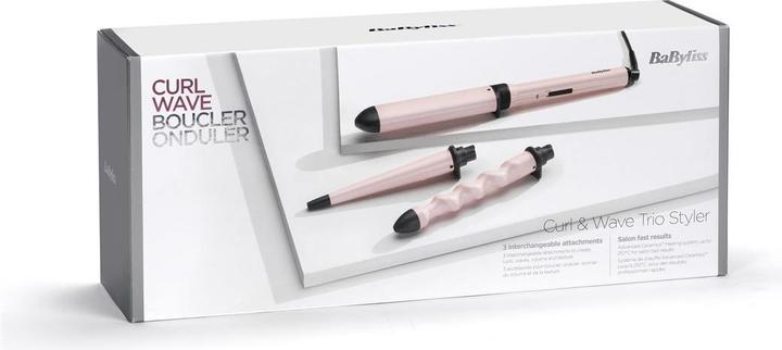 Productafbeelding BaByliss - Krul & golf Trio Styler MS750E (32 mm, 25 mm, 24 mm, 30 mm)